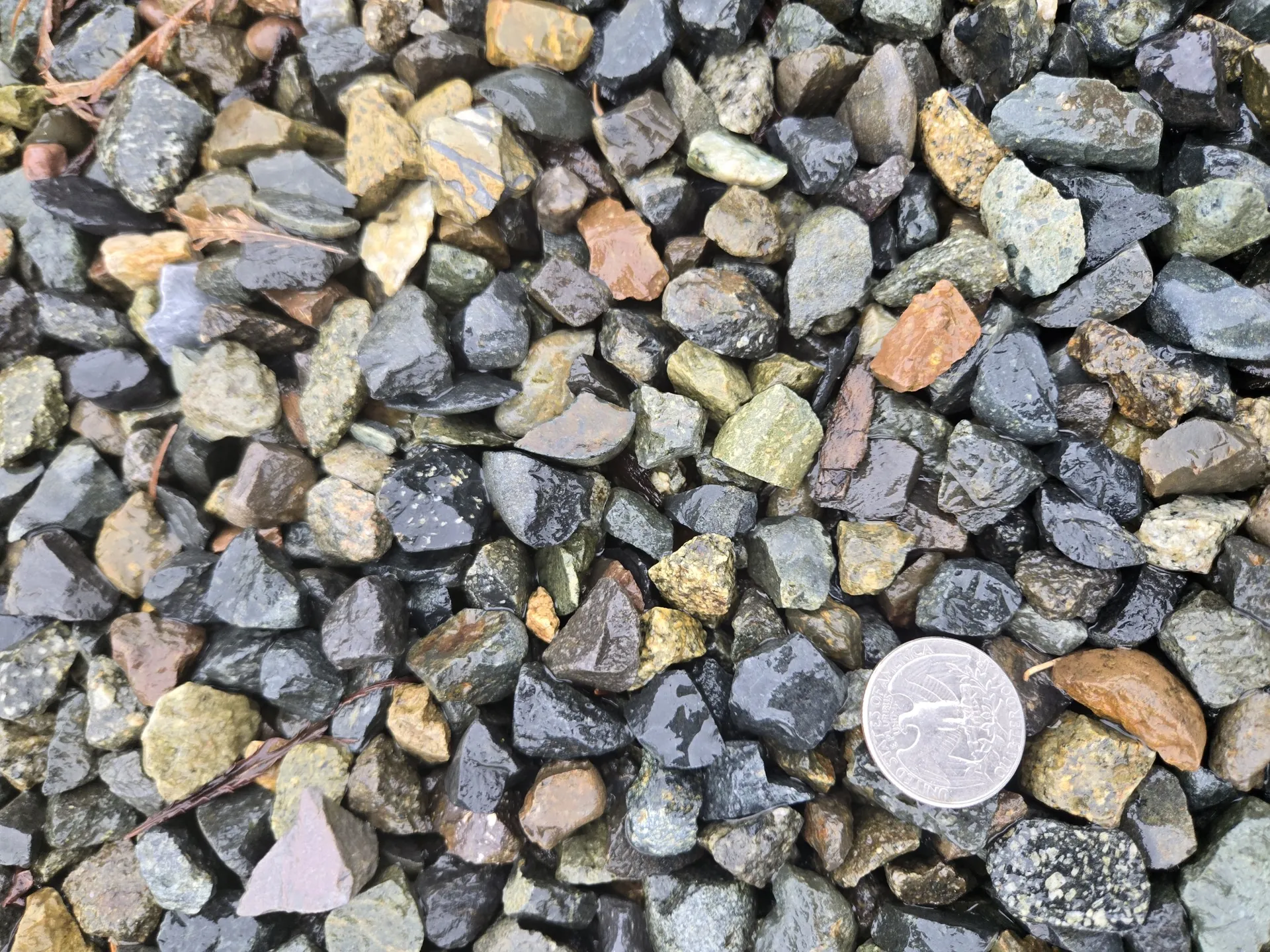 5/8" Clean Crushed Rock — G&L Bark & Supply