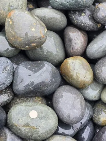 Mexican Beach Pebble yard photo