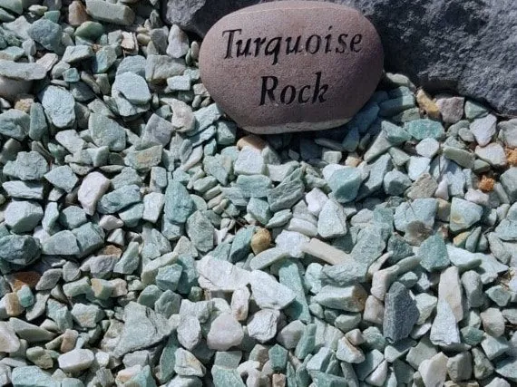 Turquoise Rock (Small) — G&L Bark & Supply